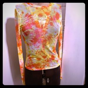 Neon See Through Top